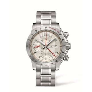 Longines - L3.670.4.76.6  Admiral Chronograph GMT