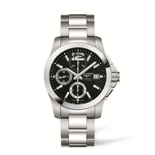 Longines - L3.678.4.56.6  Conquest Chronograph 