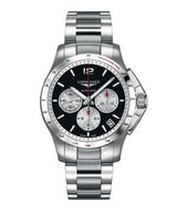 Longines Conquest Chronograph Automatic 41mm Ceramic Rubber (L3.697.4.96.6)