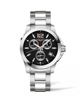 Longines Conquest Quartz 34 Stainless Steel / Black (L3.702.4.56.6)