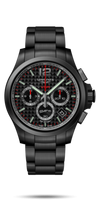 Longines Conquest V.H.P. Chronograph 42 Stainless Steel / Black / Bracelet (L3.717.2.66.6)