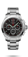 Longines Conquest V.H.P. Chronograph 42 Stainless Steel / Silver / Bracelet (L3.717.4.56.6)