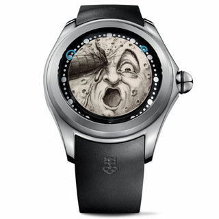 Corum - L390/03637  Big Bubble Magical 52 Titanium / PVD Georges Melies / Rubber