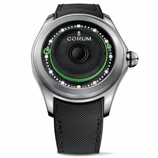 Corum - L390/03639  Big Bubble Magical 52 Titanium / Speaker / Rubber