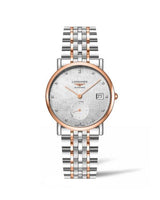 Longines Elegant Collection Small Second 34.5 Stainless Steel - Pink Gold / MOP / Bracelet (L4.312.5.77.7)