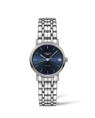 Longines - L4.322.4.92.6  Presence Automatic 30 Stainless Steel / Blue / Bracelet