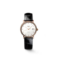 Longines Elegant Collection Automatic 27.2 Pink Gold / Diamond / MOP (L4.378.9.12.4)