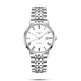 Longines - L4.911.4.11.6  Elegant Collection Automatic 41 Stainless Steel / White - Roman / Bracelet