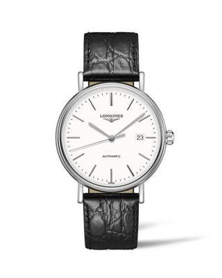 Longines - L4.922.4.12.2  Presence 40 Automatic Stainless Steel / White