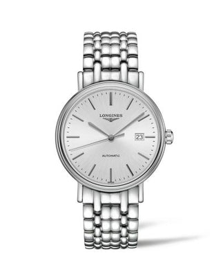 Longines - L4.922.4.72.6  Presence 40 Automatic Stainless Steel / Silver / Bracelet