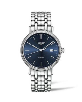 Longines - L4.922.4.92.6  Presence 40 Automatic Stainless Steel / Blue / Bracelet