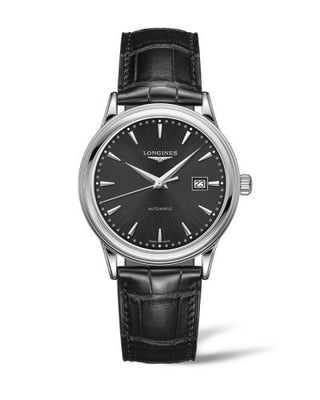 Longines - L4.984.4.59.2  Flagship 40 Stainless Steel / Black