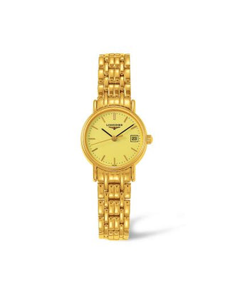 Longines - L4.220.2.32.8  Presence 23.5 Quartz Yellow