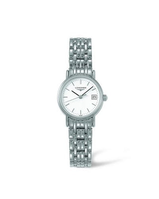 Longines - L4.220.4.12.6  Presence 23.5 Quartz Stainless Steel