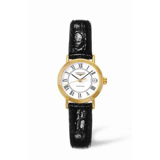 Longines - L4.221.2.11.2  Presence 25.5 Automatic Yellow Roman