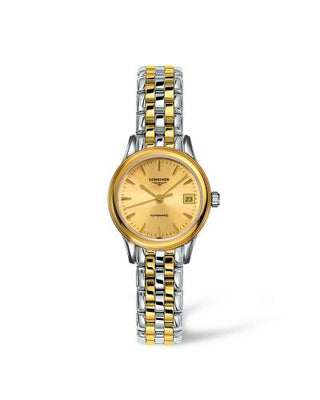 Longines - L4.274.3.32.7  Flagship 26 Automatic Two Tone Champagne