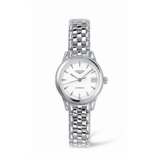 Longines - L4.274.4.12.6  Flagship 26 Automatic Stainless Steel White