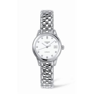 Longines - L4.274.4.27.6  Flagship 26 Automatic Stainless Steel White Diamond