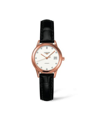 Longines - L4.274.8.27.2  Flagship 26 Automatic Pink Gold Diamond