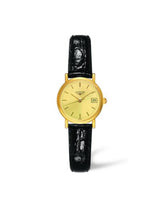 Longines Presence 23.5 Quartz Yellow Gold / White (L4.277.6.32.0)