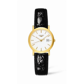 Longines - L4.279.6.12.2  Presence 26.8 Quartz Gold