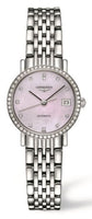 Longines Elegant Collection 25.5 Automatic Stainless Steel / Red Gold / White (L4.309.0.89.6)