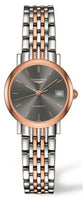 Longines Elegant Collection 25.5 Automatic Stainless Steel / Red Gold / Black (L4.309.5.72.7)