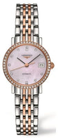 Longines Elegant Collection 25.5 Automatic Stainless Steel / Red Gold / Diamond / MOP (L4.309.5.89.7)