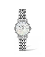 Longines Elegant Collection 34.5 Automatic Stainless Steel / White / Strap (L4.310.0.87.6)