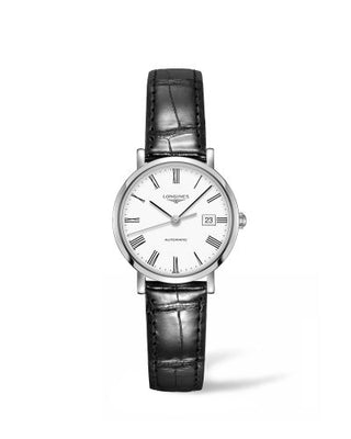 Longines - L4.310.4.11.2  Elegant Collection Automatic 29 Stainless Steel / White / Strap