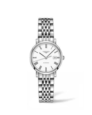 Longines - L4.310.4.11.6  Elegant Collection Automatic 29 Stainless Steel / White / Bracelet