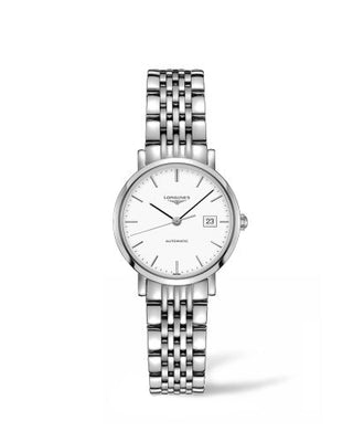 Longines - L4.310.4.12.6  Elegant Collection Automatic 29 Stainless Steel / White / Bracelet