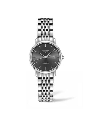 Longines - L4.310.4.72.6  Elegant Collection Automatic 29 Stainless Steel / Grey / Bracelet