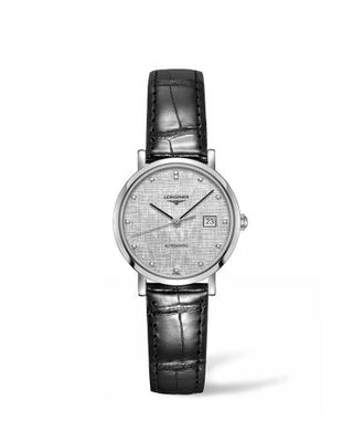 Longines - L4.310.4.77.2  Elegant Collection Automatic 29 Stainless Steel / Silver / Strap