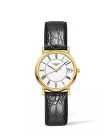 Longines Presence 25.5 Automatic PVD Gold / White / Bracelet (L4.320.2.11.2)