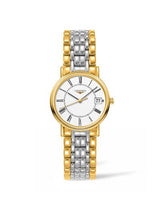 Longines Presence 25.5 Automatic PVD Red / White - Roman / Bracelet (L4.320.2.11.7)