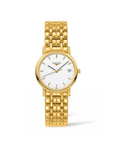 Longines Presence 25.5 Automatic PVD Gold / White / Bracelet (L4.320.2.12.8)