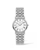 Longines Presence Quartz 30mm Stainless Steel / White - Roman (L4.320.4.11.6)