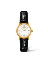 Longines Presence 25.5 Automatic PVD Gold / White - Roman (L4.321.2.15.2)