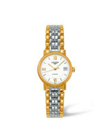 Longines Presence 25.5 Automatic PVD Gold / White - Roman / Bracelet (L4.321.2.15.7)