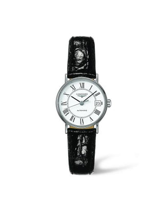 Longines - L4.321.4.11.2  Presence 25.5 Automatic Stainless Steel / White - Roman