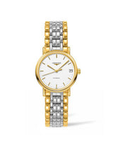 Longines Presence Automatic 30 PVD Gold / White - Roman / Bracelet (L4.322.2.12.7)