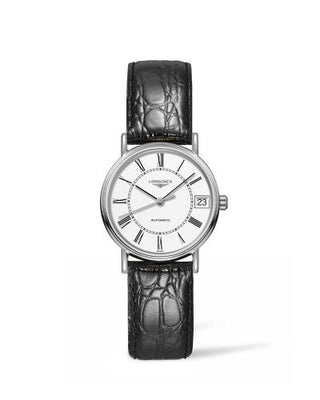 Longines - L4.322.4.11.2  Presence Automatic 30 Stainless Steel / White - Roman