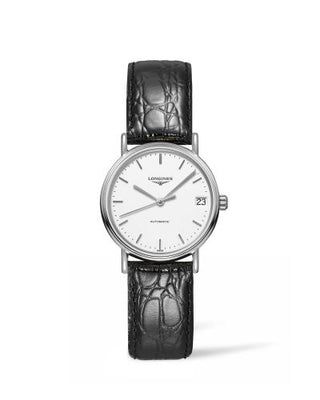 Longines - L4.322.4.12.2  Presence Automatic 30 Stainless Steel / White