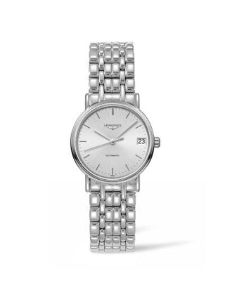 Longines - L4.322.4.72.6  Presence Automatic 30 Stainless Steel / Silver / Bracelet