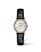 Longines Elegant Collection Automatic 27.2 Pink Gold / Diamond / White (L4.378.9.87.0)