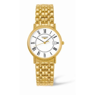 Longines - L4.720.2.11.8  Presence 33 Quartz Yellow Roman