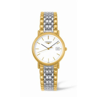 Longines - L4.720.2.12.7  Presence 33 Quartz Yellow White Bracelet