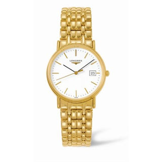 Longines - L4.720.2.12.8  Presence 33 Quartz Yellow