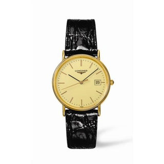 Longines - L4.720.2.32.2  Presence 33 Quartz Yellow Yellow